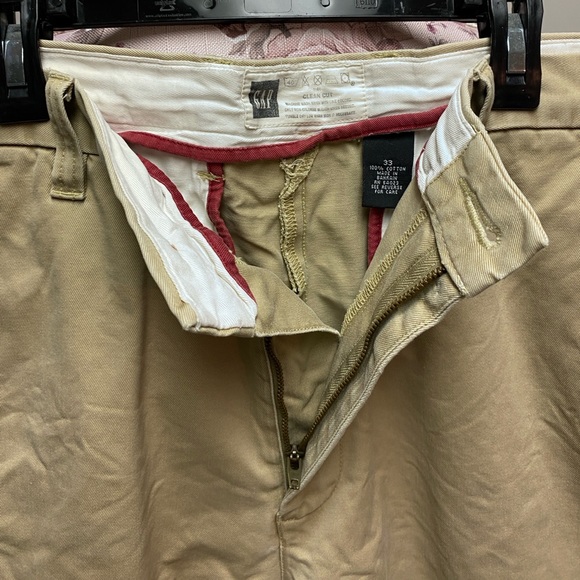 GAP Khaki Shorts Vintage Chino Shorts Size 33 Waist - Picture 7 of 8